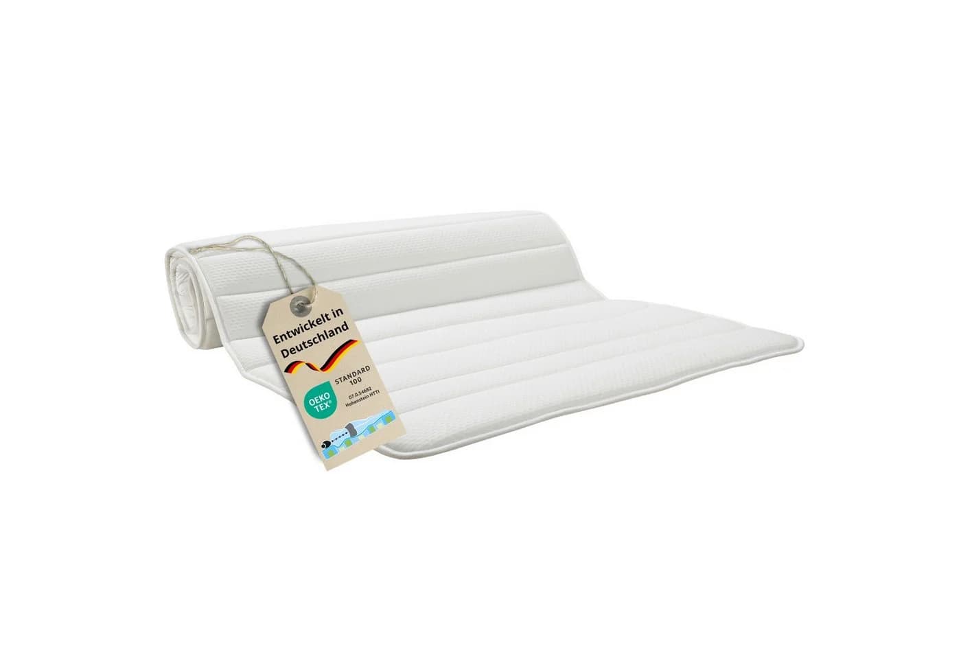 Bodyprotect Kaltschaum Topper 3 cm Mikrofaser Allergikerfreundlich - Bild 2