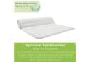 Bodyprotect Kaltschaum Topper 3 cm Mikrofaser Allergikerfreundlich Bild 3