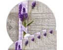 matches21 HOME & HOBBY Platzset 6er Set Lavendel Holz-Optik rund Bild 2