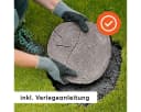 matches21 HOME & HOBBY Trittsteine 1 Paar Beton Holzoptik Grau Bild 4