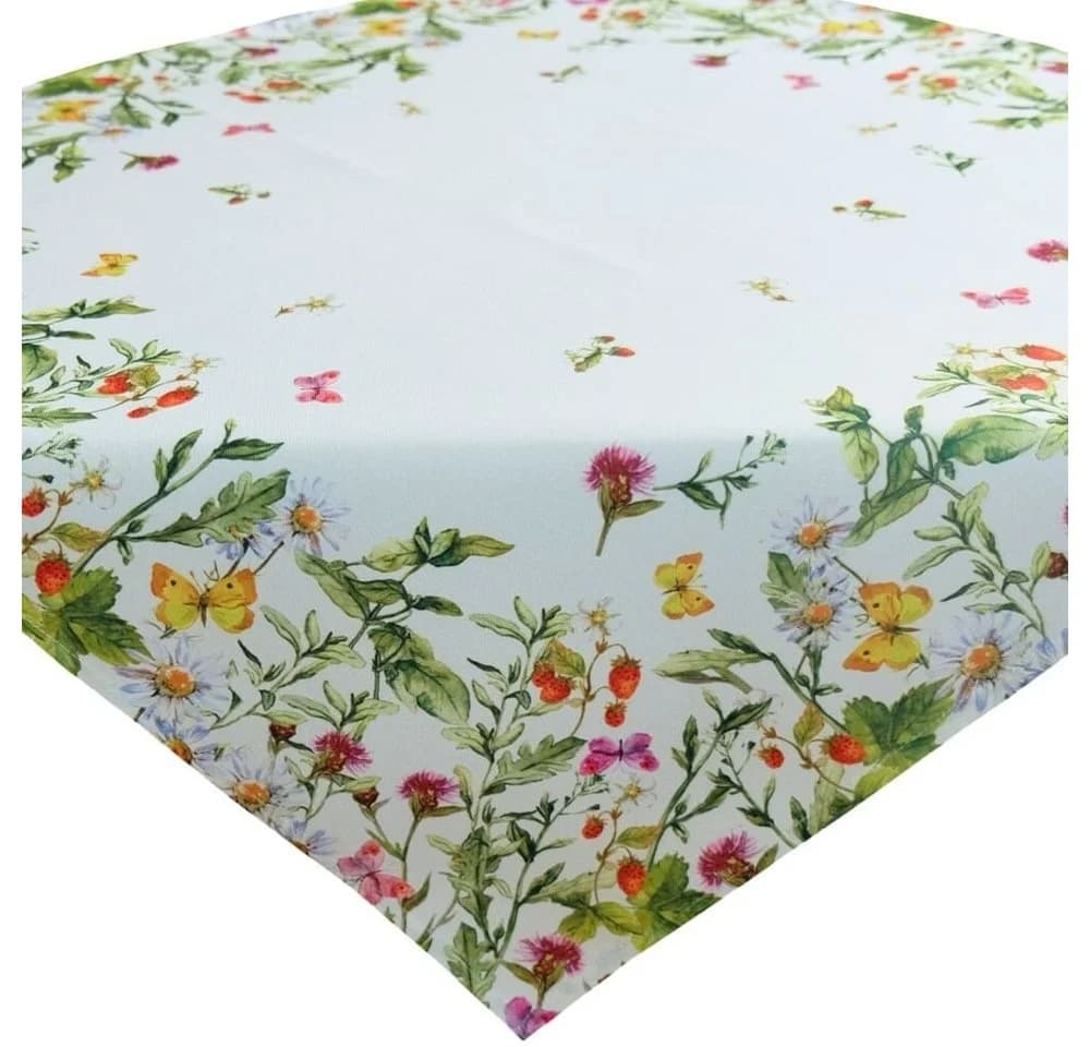 matches21 HOME & HOBBY Tischdecke KIARA Blumendesign Mitteldecke Polyester - Bild 2