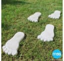 matches21 Trittsteine XXL 2er Set Beton 35x20 cm Garten Bild 3