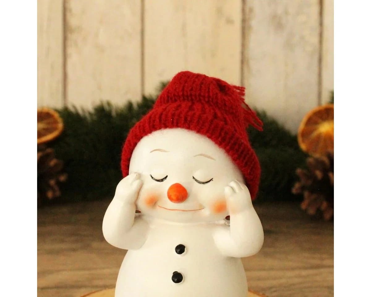 matches21 Schneemann Figuren 4er Set 11cm - Bild 3