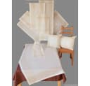 matches21 Tischdeckchen ALMA Beige Leinenoptik 35x35 cm Bild 1