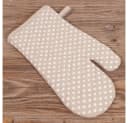 matches21 HOME & HOBBY Topfhandschuh Landhaus Stil Beige/Weiß Bild 2