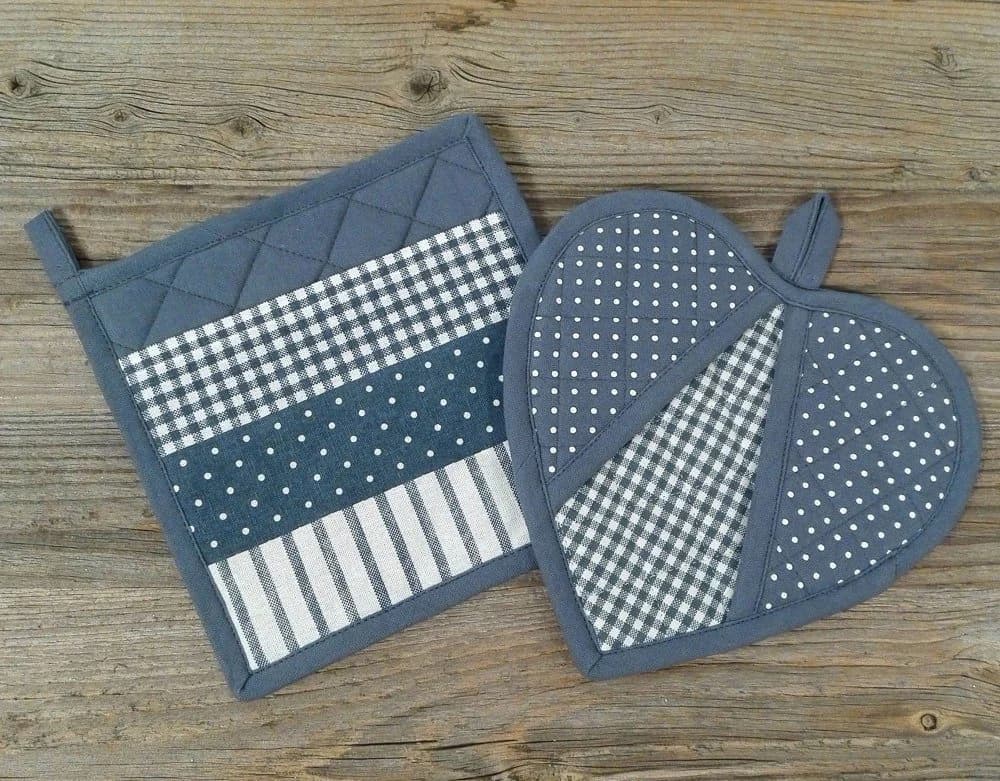 matches21 HOME & HOBBY Topflappen Landhaus Mustermix Textil - Bild 3