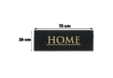 matches21 HOME & HOBBY Fußmatte Schwarz Kokos Home Bild 1