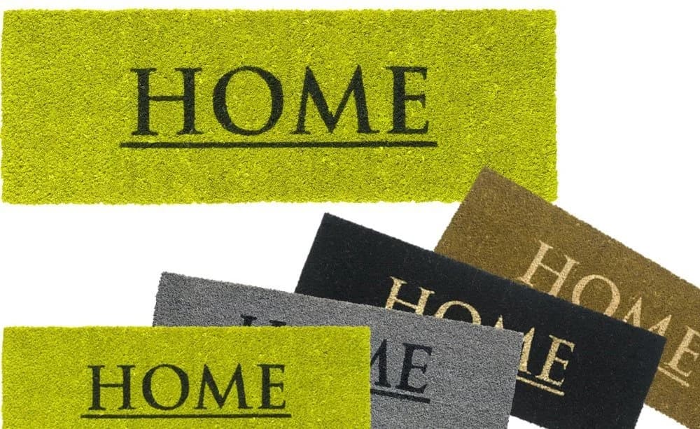 matches21 HOME & HOBBY Fußmatte Schwarz Kokos Home - Bild 5