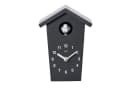 Cuco Clock Mini Kuckucksuhr HOCHHAUS Schwarz Modern Bild 2