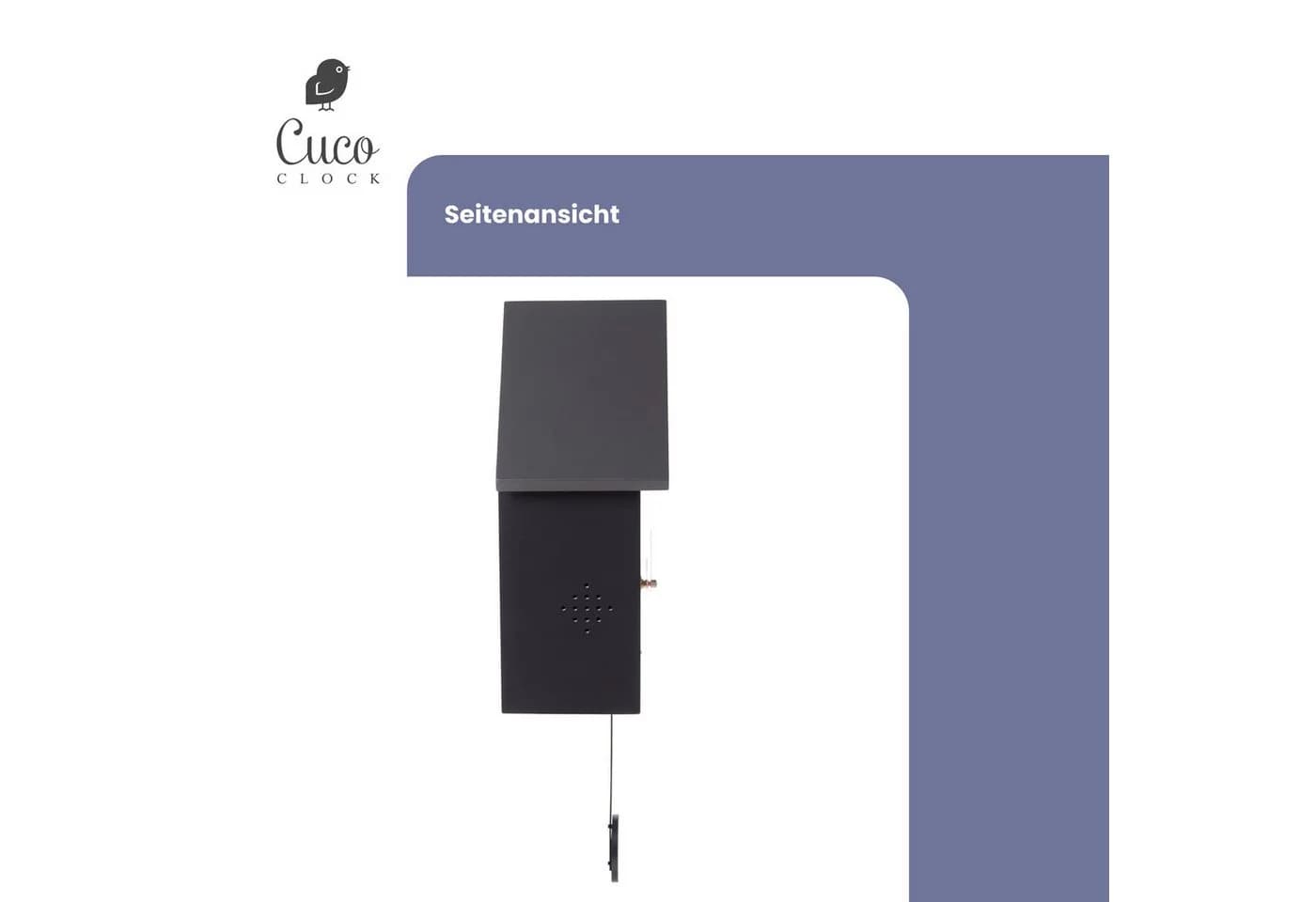 Cuco Clock Kuckucksuhr REIHENHAUS mit Vogelgezwitscher - Bild 3