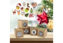 Fomax DIY-Adventskalender 24 Kartons zum Selberbasteln Braun Bild 3