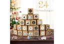 Fomax DIY-Adventskalender 24 Kartons zum Selberbasteln Braun Bild 5