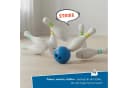 alldoro XXL Bowling-Spiel für Kinder, Familienspiel für drinnen & draußen, Riesen-Kegelspiel mit Tragetasche, 6 befüllbaren Pins 42 cm & 1 Kugel Bild 5