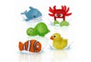 alldoro Badespielzeug Aquanauts 5er Set Badetiere Bunt Bild 2