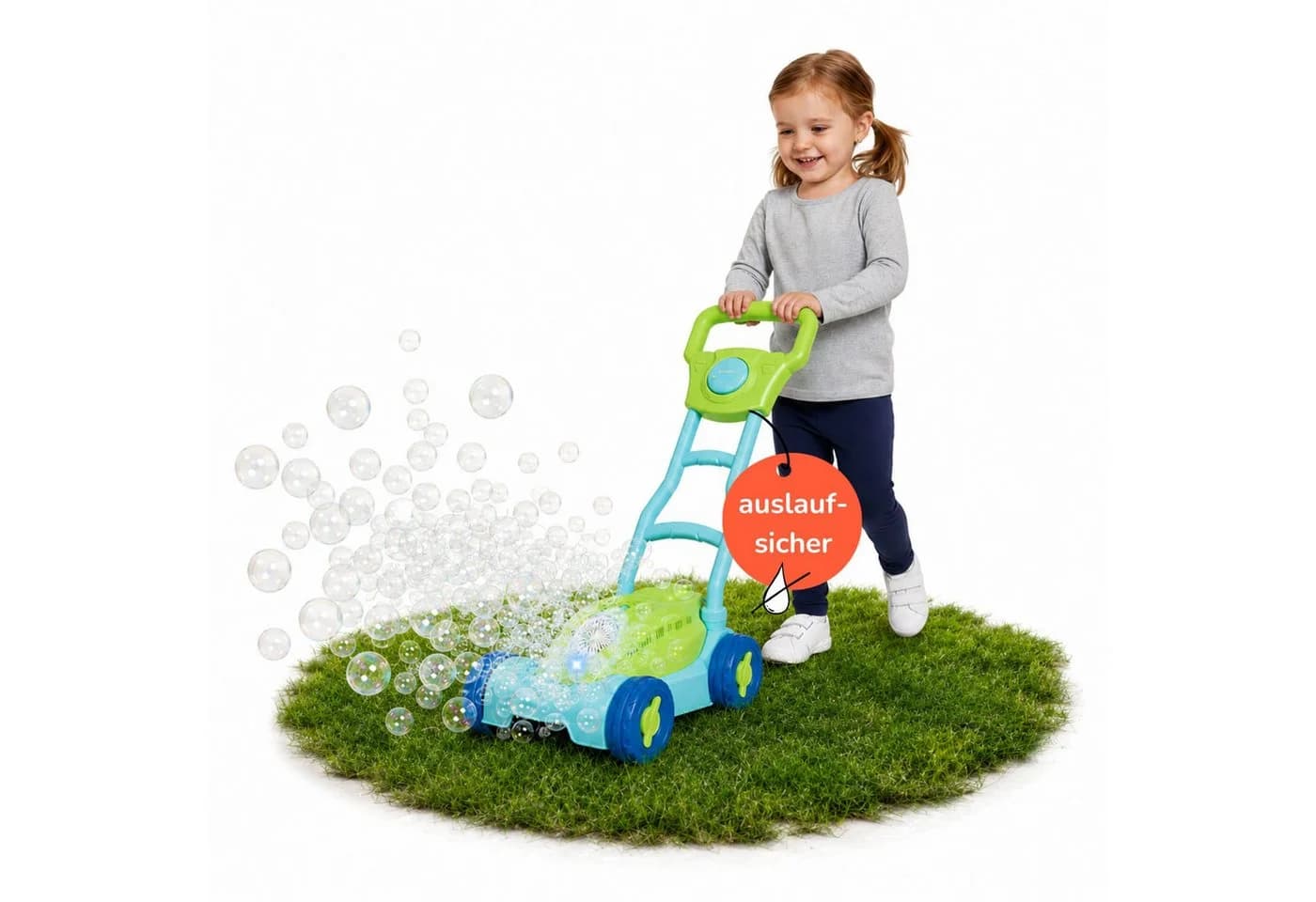 Seifenblasenspielzeug aus Plastik, farbenfroh und detailgetreu - Bild 2