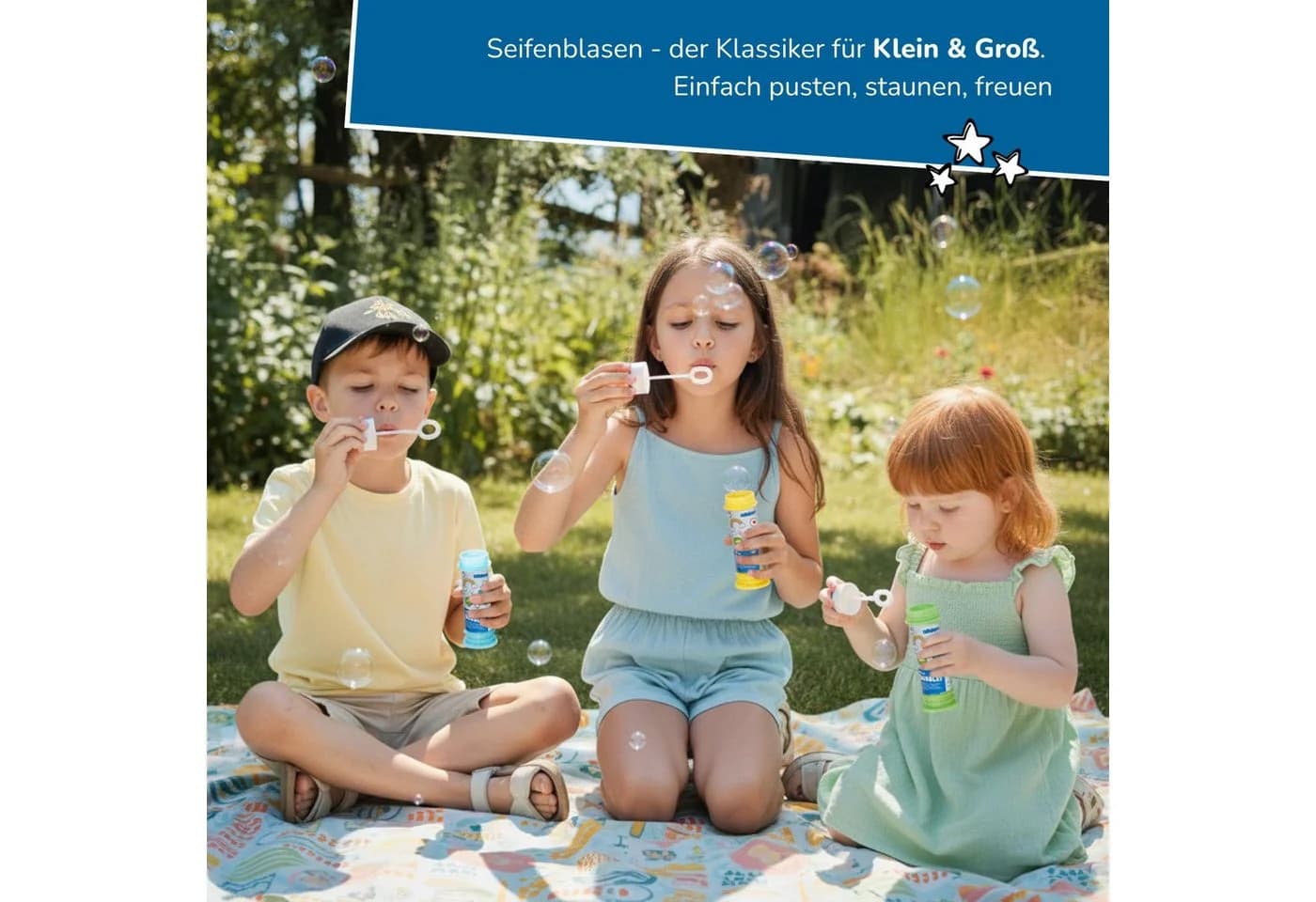 alldoro Seifenblasenstab 36er Set mit Murmelspiel - Bild 3