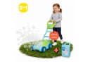 alldoro Seifenblasen-Rasenmäher 2 in 1 Set mit 2,5L Nachfüllkanister, auslaufsicher, Licht & Hupe + XXL-Nachschub für Kinder ab 3 Jahren Bild 2