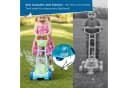 alldoro Seifenblasen-Rasenmäher 2 in 1 Set mit 2,5L Nachfüllkanister, auslaufsicher, Licht & Hupe + XXL-Nachschub für Kinder ab 3 Jahren Bild 4