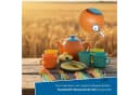 alldoro Kinderküchen Teeservice 32-teilig Kunststoff-Weizenstroh-Mix Bild 5