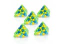 alldoro Bällebad-Bälle 500er Set bunt PE-Kunststoff Ø 6 cm mit Tragetasche Bild 2