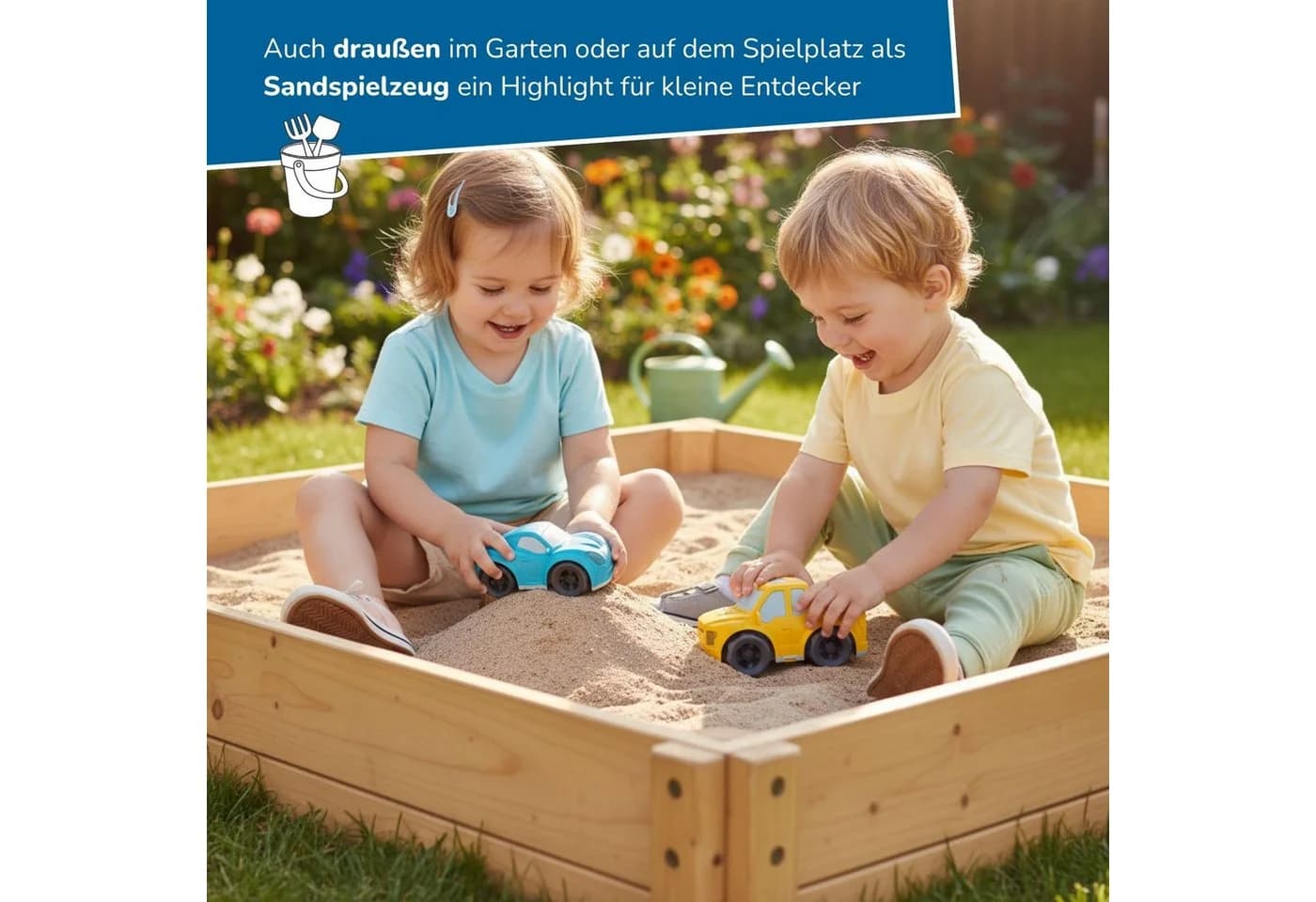 alldoro Spielzeug-Rennwagen 2er Set Bunt - Bild 4