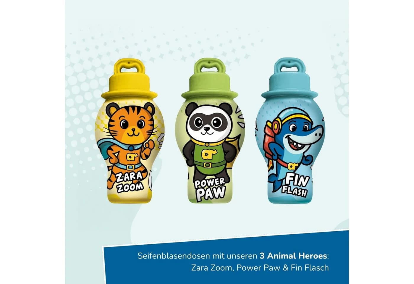 alldoro Seifenblasenstab 12er Set - Animal-Heroes Design - Bild 5