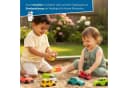 alldoro Mini Spielzeugautos, 8 verschiedene, kleine Spielfahrzeuge im Set, Bunte Spielautos für Kinder ab 1 Jahr zum Spielen drinnen & draußen Bild 4