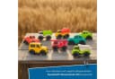 alldoro Mini Spielzeugautos, 8 verschiedene, kleine Spielfahrzeuge im Set, Bunte Spielautos für Kinder ab 1 Jahr zum Spielen drinnen & draußen Bild 5