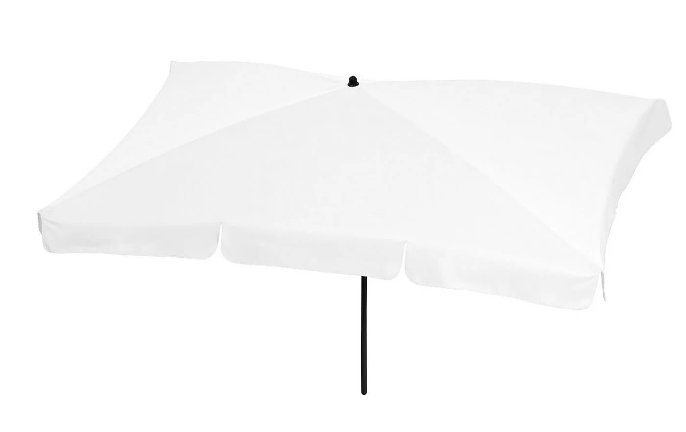 FARE Sonnenschirm weiß Höhenverstellbar Knickvorrichtung UPF 50+