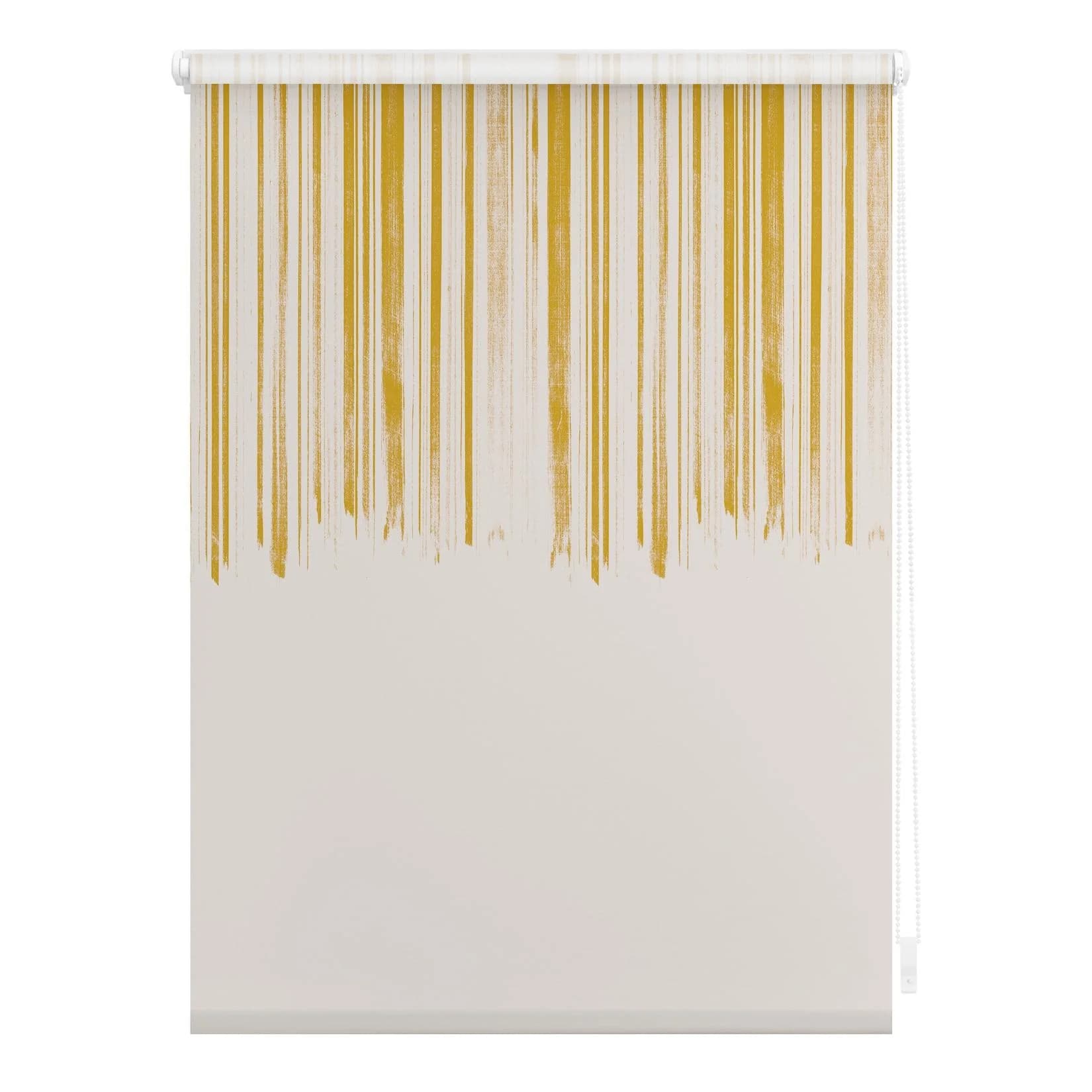 LICHTBLICK Seitenzugrollo Flowing Honey Gelb Klemmfix