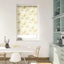 LICHTBLICK Seitenzugrollo Moon Birds Beige Klemmfix Bild 2