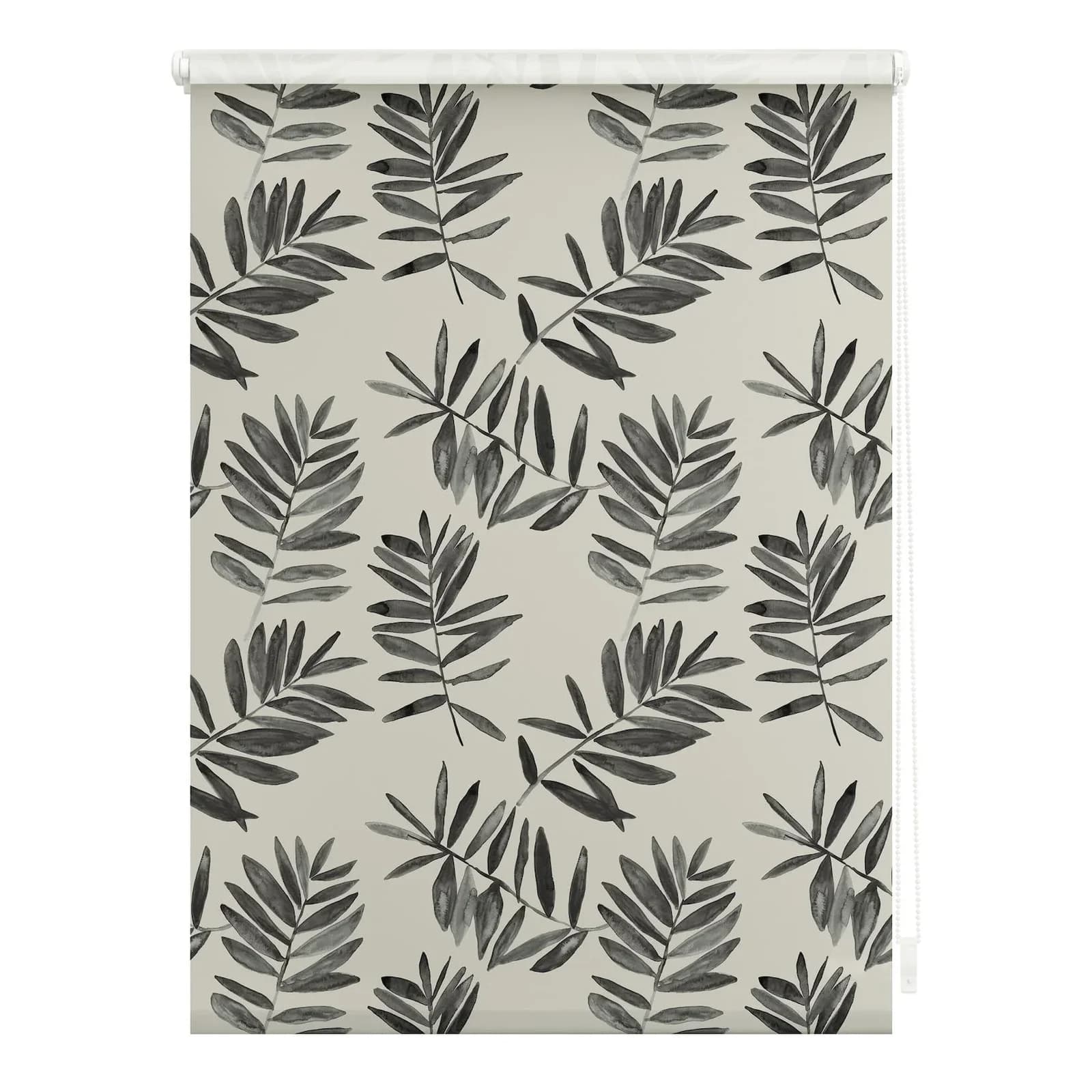 LICHTBLICK Seitenzugrollo Klemmfix Verdunkelung Black Watercolor Branches