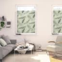LICHTBLICK Fensterfolie Grün Selbstklebend Sichtschutz Fir Branches Bild 2