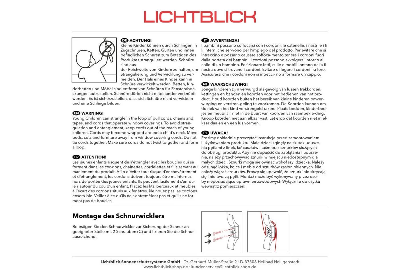 LICHTBLICK ORIGINAL Aluminium-Jalousie Grün/Weiß Klemmfix - Bild 4