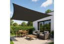 osoltus Sonnensegel 3x2m Dunkelgrau UV-Schutz Wasserabweisend Bild 1