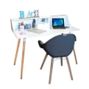 osoltus Kinderschreibtisch 120 cm Weiß Bild 1