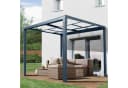 osoltus Terrassendach mit Schiebedach Anthrazit Bild 1