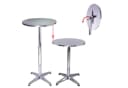 TRUTZHOLM Bistrotisch Stehtisch 2in1 höhenverstellbar Aluminium Bild 2