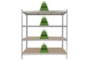 TRUTZHOLM Steckregal 180x160x60 cm Traglast 1t Steckregal Lagerregal Werkstattregal Bild 4