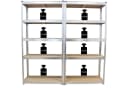 TRUTZHOLM Schwerlastregal 4er Set 180x90x40 cm 875 kg Tragkraft Bild 3