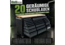 TRUTZHOLM Werkstattwagen Deluxe XXL Anthrazit 20 Schubladen Bild 3