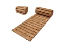 TRUTZHOLM Gartensteg Holzpfad ausrollbar rustikales Tannenholz Anti-Rutsch Bild 2