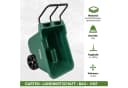TRUTZHOLM Gartenwagen Schubkarre 250 kg 90 L Kippsicher Grün Bild 3