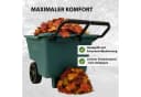TRUTZHOLM Gartenwagen Schubkarre 250 kg 90 L Kippsicher Grün Bild 4