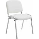 CLP Stapelstuhl Ken Kunstleder Metall Chrom-Optik Bild 1