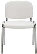 CLP Stapelstuhl Ken Kunstleder Metall Chrom-Optik Bild 4