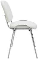 CLP Stapelstuhl Ken Kunstleder Metall Chrom-Optik Bild 5