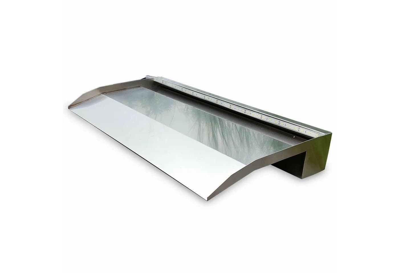 Jürgen Bocker Edelstahl Wasserfall 45 cm mit LED warmweiß - Bild 2