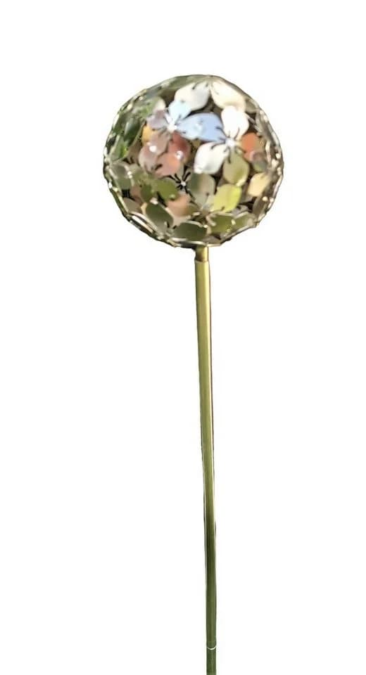 Jürgen Bocker Gartenstecker Rosenkugel Flower Edelstahl matt - Bild 2
