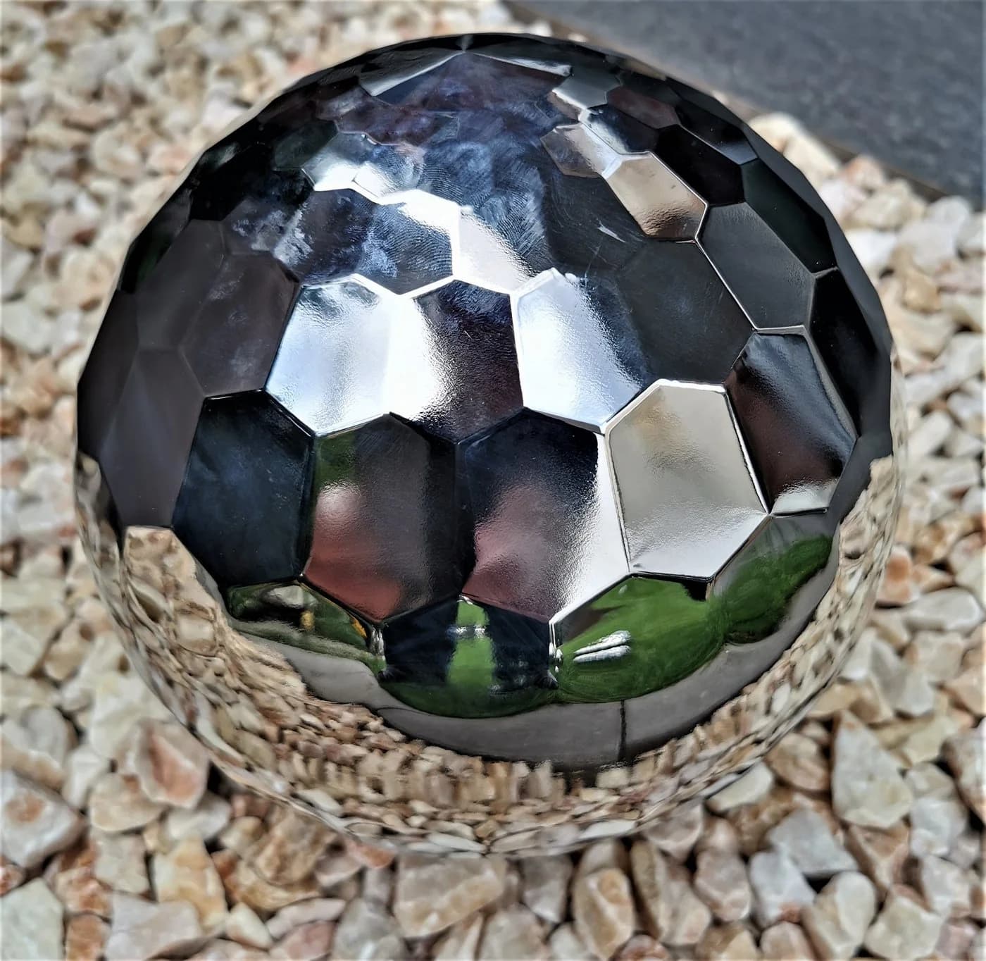 Jürgen Bocker Edelstahl Dekokugel Diamant 20 cm - Bild 3